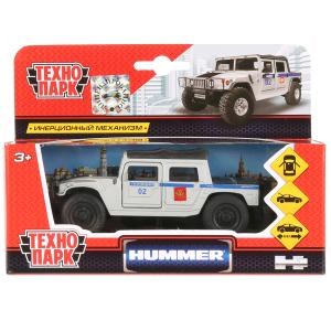 {{photo.Alt || photo.Description || 'Машина металл HUMMER h1 ПИКАП ПОЛИЦИЯ, 12 см, дв., багаж., инерц., кор. Технопарк'}}