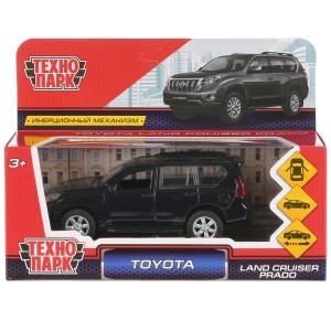 {{photo.Alt || photo.Description || 'Машина металл TOYOTA PRADO, 12 см, откр дв, багаж, инерц, чёрный, кор. Технопарк'}}