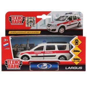 {{photo.Alt || photo.Description || 'Машина металл LADA LARGUS СКОРАЯ, 12 см, двери, багаж., инерц., кор. Технопарк'}}