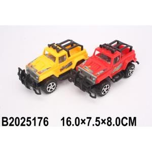 Набор из 2-х машин инерц. ДЖИП, цвет в ассорт. в пак. B2025176