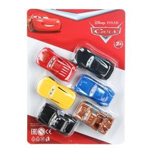 {{photo.Alt || photo.Description || 'Набор машинок машинки, 6 штук, инерция, блист.19*26*5см ТЕХНОДРАЙВ'}}