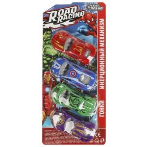 {{photo.Alt || photo.Description || 'Набор машинок 4шт, ROAD RACING, блист..15,5*35,5*3,5см ТЕХНОДРАЙВ'}}