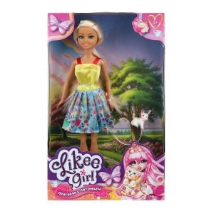 {{photo.Alt || photo.Description || 'Кукла 29 см, питомец, в кор. LIKEE GIRL в кор.12шт'}}