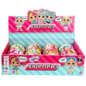 {{photo.Alt || photo.Description || 'Шар-сюрприз кукла с набором аксессуаров, дисплей Тутти'}}