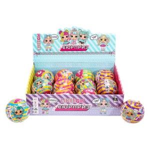 {{photo.Alt || photo.Description || 'Шар-сюрприз кукла с набором аксессуаров, дисплей Тутти'}}