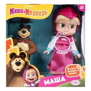 {{photo.Alt || photo.Description || 'Кукла Маша и Медведь маша 15см, озвуч., мишка, кор КАРАПУЗ'}}