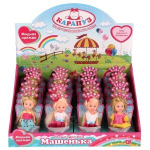 {{photo.Alt || photo.Description || 'КУКЛА ТМ Карапуз. Машенька 12см, твердое тело, 4 вида платьев в дисплее'}}