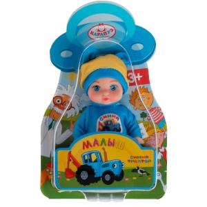 {{photo.Alt || photo.Description || 'Пупс неозвуч Синий ТРАКТОР 12см, можно купать, на блистере КАРАПУЗ'}}