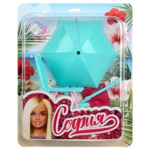 {{photo.Alt || photo.Description || 'Аксессуары для кукол 29 см комплект акс для Софии, для пляжа, блист КАРАПУЗ'}}