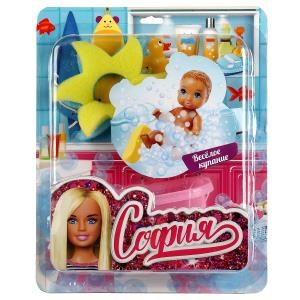 {{photo.Alt || photo.Description || 'Аксессуары для кукол 29 см комплект акс для Софии, ванна, блист КАРАПУЗ'}}