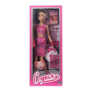 {{photo.Alt || photo.Description || 'Кукла 29см София, руки и ноги сгиб., кор. КАРАПУЗ'}}