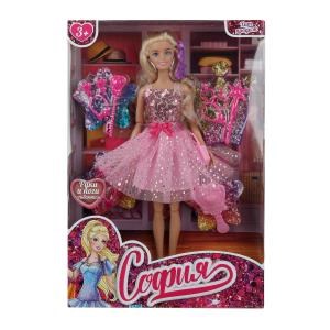 {{photo.Alt || photo.Description || 'Кукла 29 см София, руки и ноги сгиб., акс., кор. КАРАПУЗ'}}