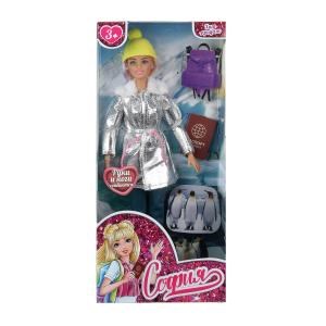 {{photo.Alt || photo.Description || 'Кукла 29см София, руки и ноги сгиб., пит., акс., кор КАРАПУЗ'}}