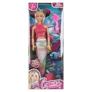 {{photo.Alt || photo.Description || 'Кукла 29см София, руки и ноги сгиб., русалка, акс, кор КАРАПУЗ'}}