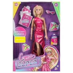 {{photo.Alt || photo.Description || 'Кукла 29см София, руки и ноги сгиб., кор. КАРАПУЗ'}}