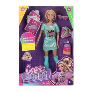 {{photo.Alt || photo.Description || 'Кукла 29см София, руки и ноги сгиб., кор. КАРАПУЗ'}}