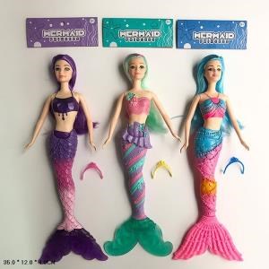 Кукла русалка с аксесс., в ассорт. в пак. Z251-H58434