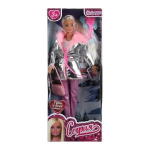 {{photo.Alt || photo.Description || 'Кукла 29 см София сингл,  в серебристой парке, акс, в кор КАРАПУЗ'}}