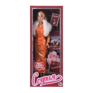 Кукла 29см кукла, руки и ноги сгиб., акс, кор КАРАПУЗ DC-S-BB