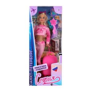 Кукла 29см София, руки и ноги сгиб., акс, кор. КАРАПУЗ 66001TR-SP-25-S-BB