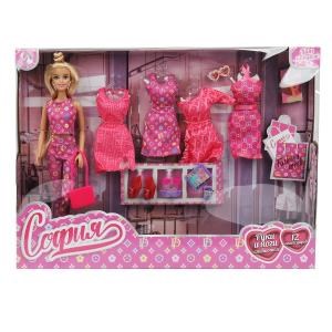 {{photo.Alt || photo.Description || 'Кукла 29см София, руки и ноги сгиб., одежда, акс., кор. КАРАПУЗ'}}