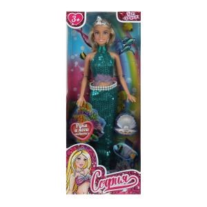 {{photo.Alt || photo.Description || 'Кукла 29см София, руки и ноги сгиб., русалка, акс, кор КАРАПУЗ'}}