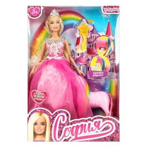 {{photo.Alt || photo.Description || 'Кукла 29 см София с руки и ноги сгибаются, с беременным единорогом КАРАПУЗ'}}