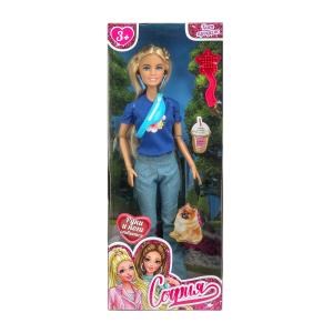 {{photo.Alt || photo.Description || 'Кукла 29см София, руки и ноги сгиб., акс, кор КАРАПУЗ'}}