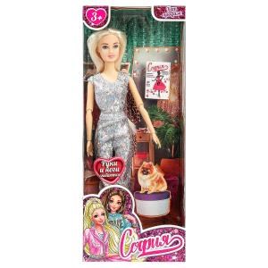 Кукла 29см София, руки и ноги сгиб., кор. КАРАПУЗ 66001-BF1-S-JP