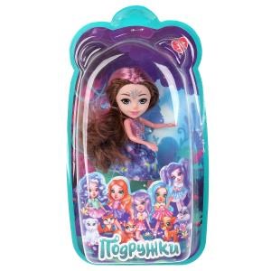 {{photo.Alt || photo.Description || 'Кукла 15 см подружки, ноги сгиб, индюк, блист КАРАПУЗ'}}