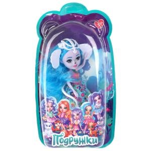 {{photo.Alt || photo.Description || 'Кукла 15 см подружки, ноги сгиб, слон, акс, блист КАРАПУЗ'}}