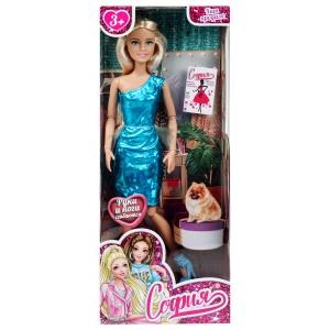 Кукла 29см София, руки и ноги сгиб., кор КАРАПУЗ 66001BOX-C48-S-BB (24)