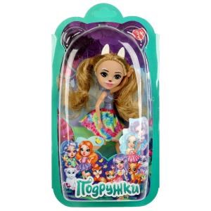 {{photo.Alt || photo.Description || 'Кукла 15 см подружки, ноги сгиб, кенгуру, блист КАРАПУЗ'}}