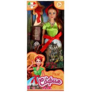 Кукла 29 см София , руки и ноги сгиб, акс, кор КАРАПУЗ 66001-T8-S-BB