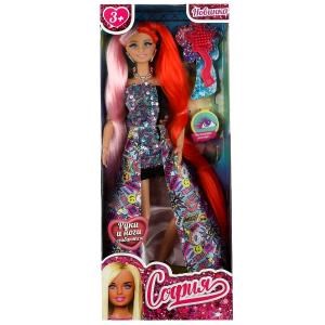 {{photo.Alt || photo.Description || 'Кукла 29 см София , руки и ноги сгиб, ресницы, акс, кор КАРАПУЗ'}}