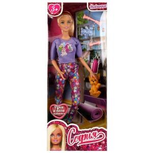 {{photo.Alt || photo.Description || 'Кукла 29 см София , руки и ноги сгиб, собака, акс, кор КАРАПУЗ'}}