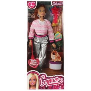 {{photo.Alt || photo.Description || 'Кукла 29 см София, руки и ноги сгиб, маникюр, акс, кор КАРАПУЗ'}}