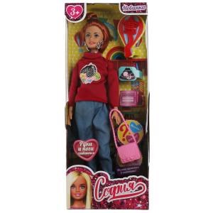 {{photo.Alt || photo.Description || 'Кукла 29 см София беременная, 1 младенец, расческа, в кор. КАРАПУЗ'}}