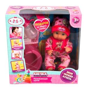 {{photo.Alt || photo.Description || 'Пупс неозвуч 15см, пьет, писает, 2акс КАРАПУЗ'}}