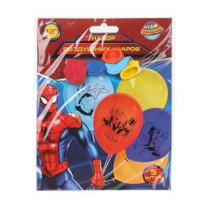 {{photo.Alt || photo.Description || 'Латексные шары - набор 5 шт шары латекс монохром спайдермен ЧУДО ПРАЗДНИК'}}