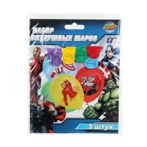 {{photo.Alt || photo.Description || 'Латексные шары - набор 5 шт цветной принт, марвел ЧУДО ПРАЗДНИК'}}