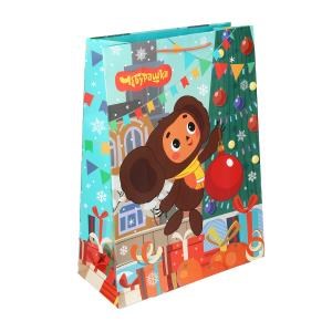 {{photo.Alt || photo.Description || 'Пакет подарочный МАТОВЫЙ СОЮЗМУЛЬТФИЛЬМ xl,Чебурашка новогодни,140 гр/м2 ЧУДО ПРАЗДНИК'}}