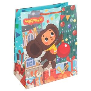 {{photo.Alt || photo.Description || 'Пакет подарочный МАТОВЫЙ СОЮЗМУЛЬТФИЛЬМ l,Чебурашка новогодний,140 гр/м2 ЧУДО ПРАЗДНИК'}}