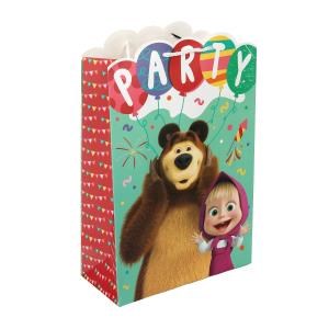 {{photo.Alt || photo.Description || 'Пакет подарочный креативный Маша и Медведь ml,190 гр/м2 ЧУДО ПРАЗДНИК'}}