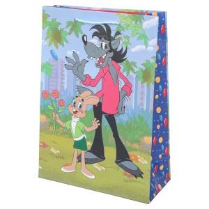 {{photo.Alt || photo.Description || 'Пакет подарочный МАТОВЫЙ СОЮЗМУЛЬТФИЛЬМ ml,ну-погоди!140 гр/м2 ЧУДО ПРАЗДНИК'}}