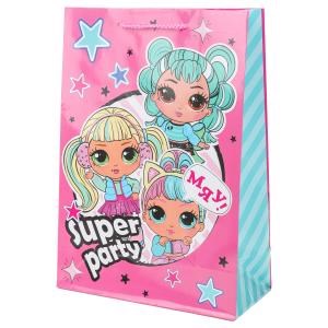 {{photo.Alt || photo.Description || 'Пакет подарочный глянцевый ml,супер вечеринка,140 гр/м2 ЧУДО ПРАЗДНИК'}}