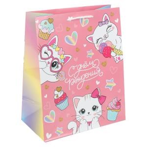 {{photo.Alt || photo.Description || 'Пакет подарочный глянцевый l,котенок,140 гр/м2 ЧУДО ПРАЗДНИК'}}