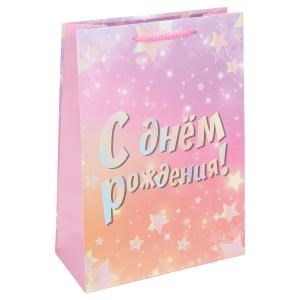 {{photo.Alt || photo.Description || 'Пакет подарочный МАТОВЫЙ ml,день рождения,140 гр/м2 ЧУДО ПРАЗДНИК'}}