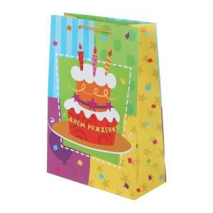 {{photo.Alt || photo.Description || 'Пакет подарочный МАТОВЫЙ ml,тортик,140 гр/м2 ЧУДО ПРАЗДНИК'}}