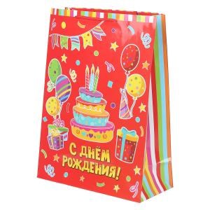 {{photo.Alt || photo.Description || 'Пакет подарочный глянцевый xl,тортик,140 гр/м2 ЧУДО ПРАЗДНИК'}}